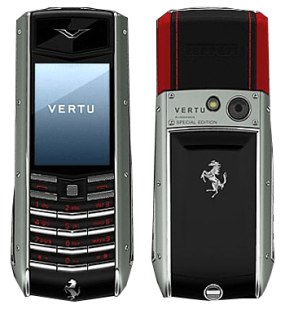Vertu Ascent Ti Ferrari Rosso