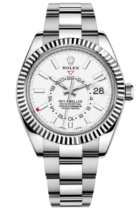 Rolex Sky-Dweller 42mm Steel and White Gold