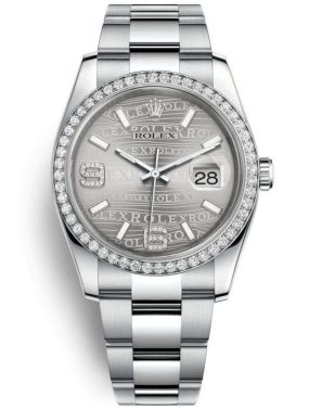 Rolex Datejust 36mm Steel and White Gold