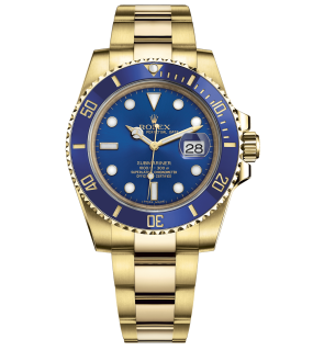 Rolex Submariner Date 40mm Yellow Gold Ceramic