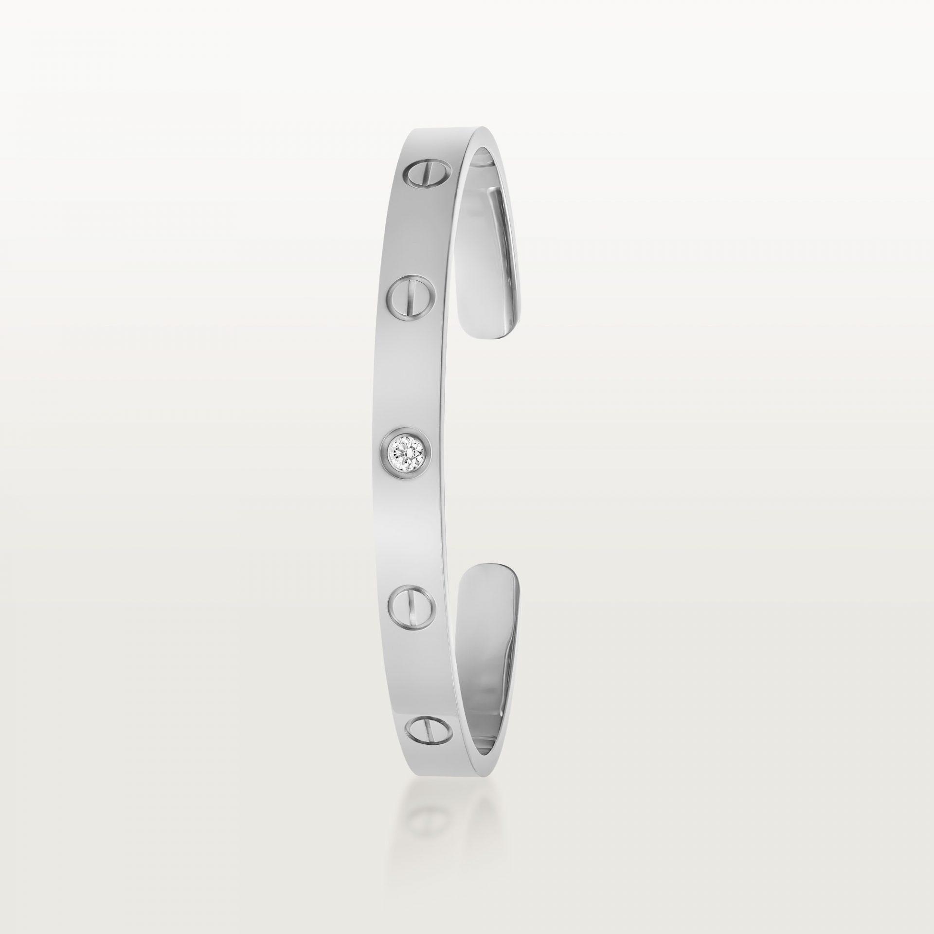 Браслет Cartier Love 1 diamond