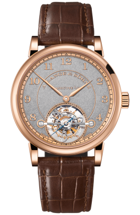 A. Lange and Sohne 1815 Tourbillon w/Stop Seconds & Zero-Reset