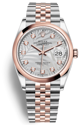 Rolex Datejust 36mm Steel and Everose Gold
