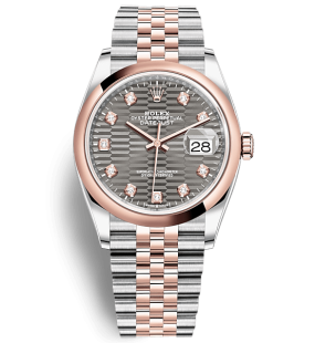Rolex Datejust 36mm Steel and Everose Gold