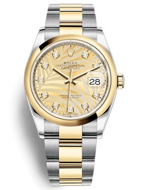 Rolex Datejust 36mm Steel and Yellow Gold