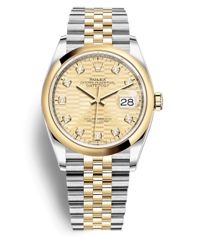 Rolex Datejust 36mm Steel and Yellow Gold