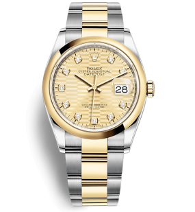 Rolex Datejust 36mm Steel and Yellow Gold