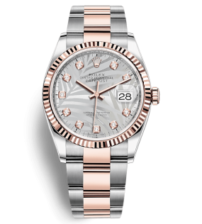 Rolex Datejust 36mm Steel and Everose Gold