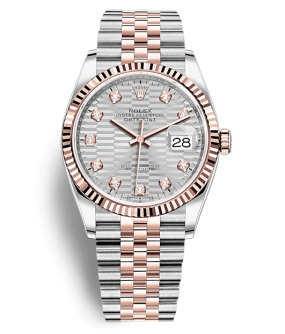 Rolex Datejust 36mm Steel and Everose Gold