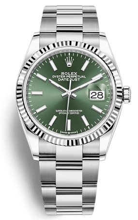 Rolex Datejust 36mm Steel and White Gold
