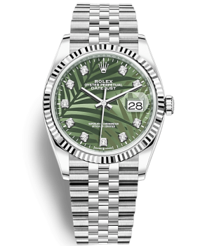 Rolex Datejust 36mm Steel and White Gold