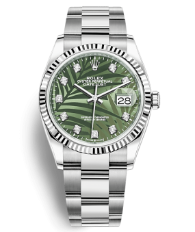 Rolex Datejust 36mm Steel and White Gold