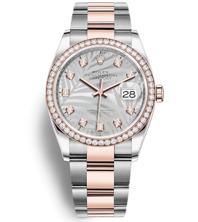 Rolex Datejust 36mm Steel and Everose Gold