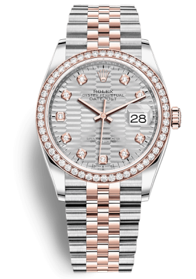 Rolex Datejust 36mm Steel and Everose Gold