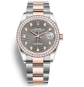 Rolex Datejust 36mm Steel and Everose Gold