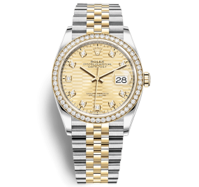 Rolex Datejust 36mm Steel and Yellow Gold