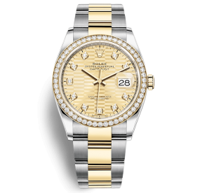 Rolex Datejust 36mm Steel and Yellow Gold
