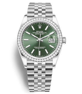 Rolex Datejust 36mm Steel and White Gold