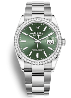 Rolex Datejust 36mm Steel and White Gold