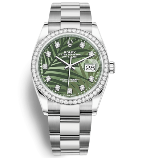 Rolex Datejust 36mm Steel and White Gold