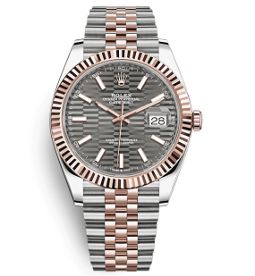 Rolex Datejust 41mm Steel and Everose Gold