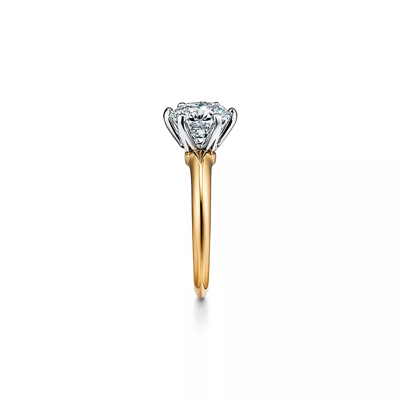 Кольцо с бриллиантом Tiffany & Co 0,28 ct.
