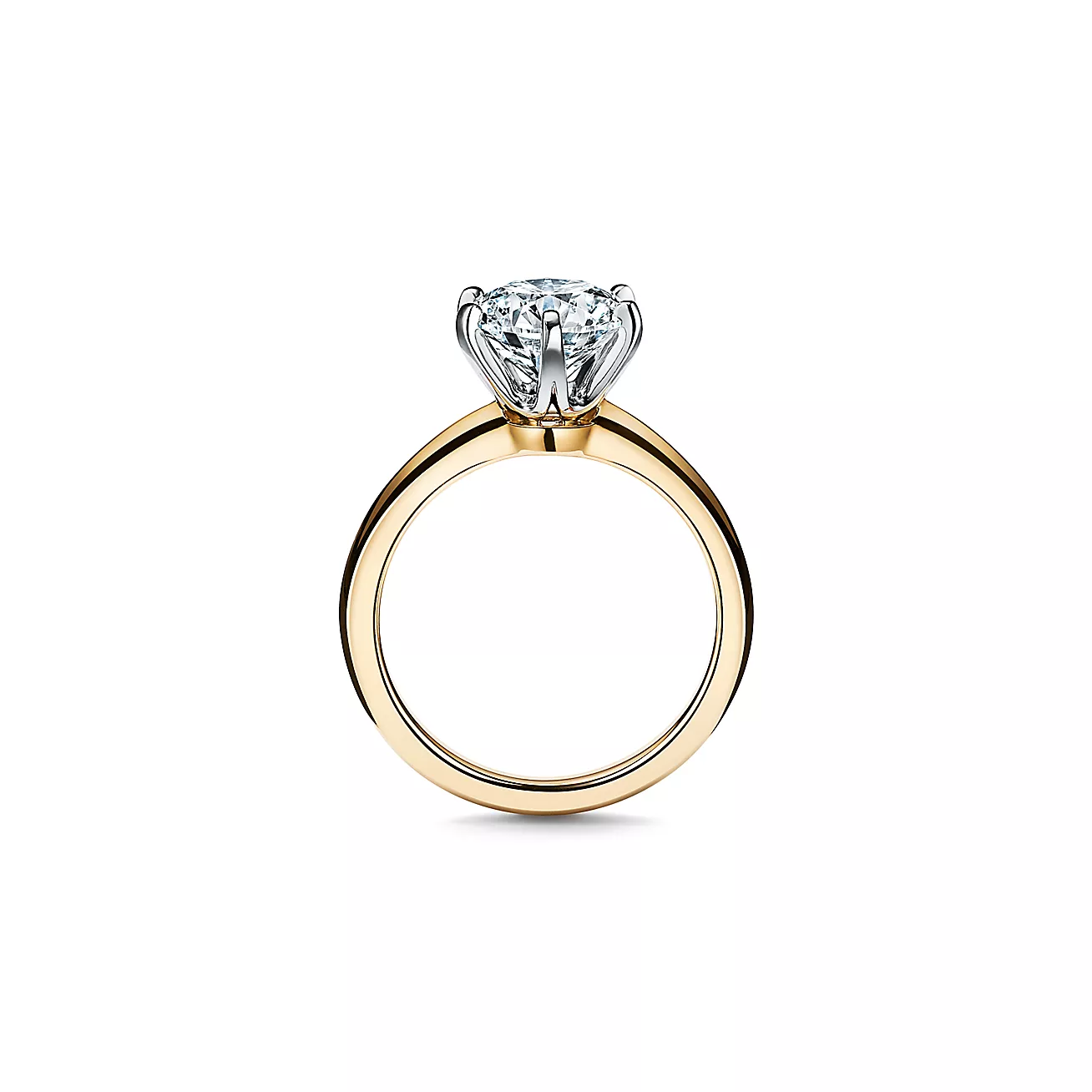 Кольцо с бриллиантом Tiffany & Co 0,28 ct.