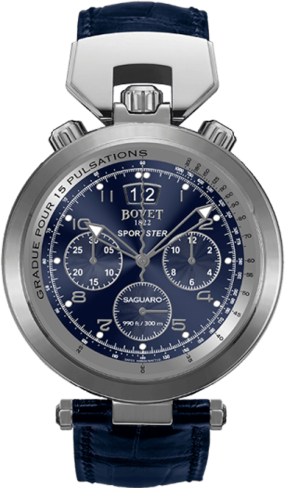Bovet Amadeo Saguaro Chronograph 46 mm Croco