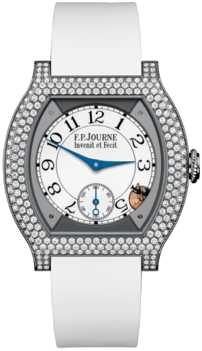 F.P. Journe Elegante Elegante 40 mm Titanium 12 Rows of Diamonds