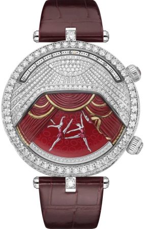 Van Cleef & Arpels Lady Arpels Ballerine Musicale Diamant Red