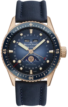 Blancpain Fifty Fathoms 'Fifty Fathoms' Bathyscaphe Quantieme Complet