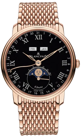 Blancpain Villeret Moon Phase Complete Calendar '8 Jours'