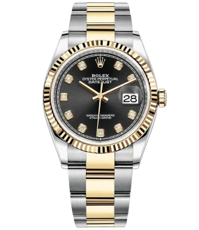 Rolex Datejust 36mm Steel and Yellow Gold