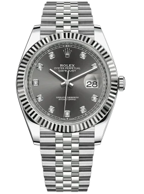 Rolex Datejust 41mm Steel and White Gold