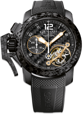 Graham Chronofighter Superlight Carbon Tourbillograph