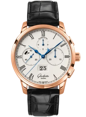Glashutte Original Quintessentials Senator Chronograph Panorama Date