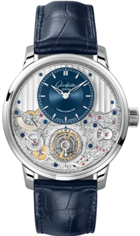 Glashutte Original Quintessentials Senator Moon Phase Skeletonized Edition