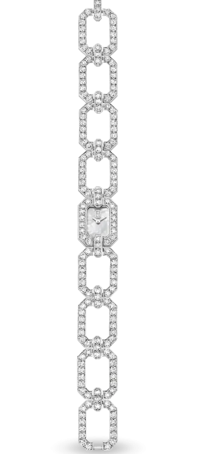 Harry Winston Jewels That Tell Time Diamond Links by Harry Winston