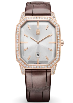 Harry Winston Emerald Quartz 33mm