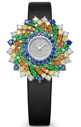 Harry Winston Jewels That Tell Time Winston Kaleidoscope High Jewelry Watch by Harry Winston