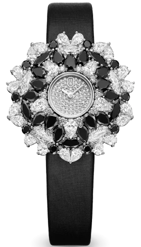 Harry Winston Premier Kaleidoscope High Jewelry Watch Black & White by Harry Winston
