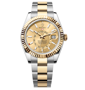 Rolex Sky-Dweller 42mm Steel and Yellow Gold