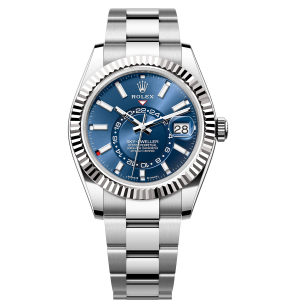 Rolex Sky-Dweller 42mm Steel and White Gold