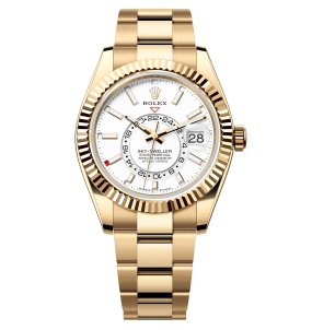 Rolex Sky-Dweller 42mm Yellow Gold