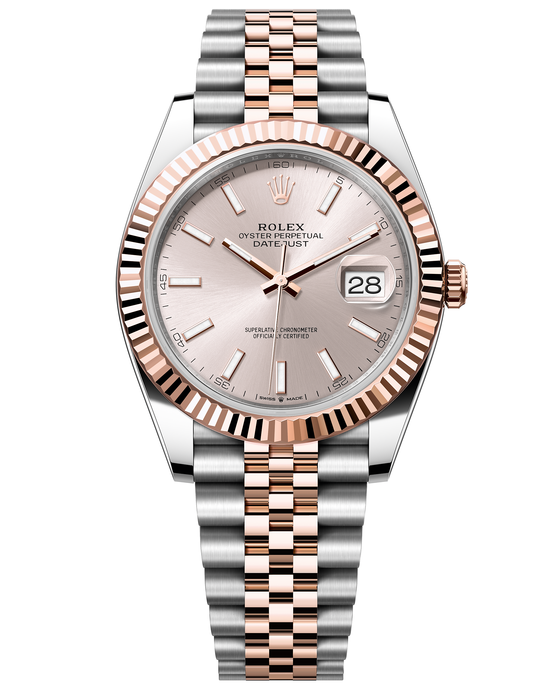Rolex Datejust 41mm Steel and Everose Gold