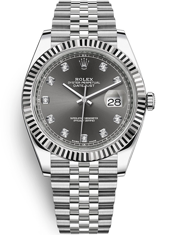 Rolex Datejust 41mm Steel and White Gold