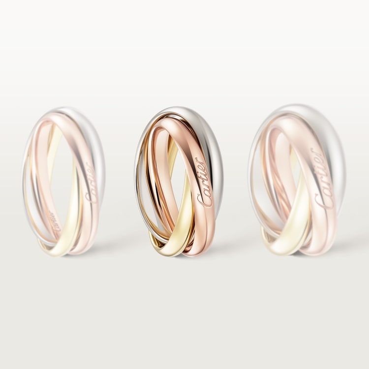 Кольцо Cartier Trinity classic