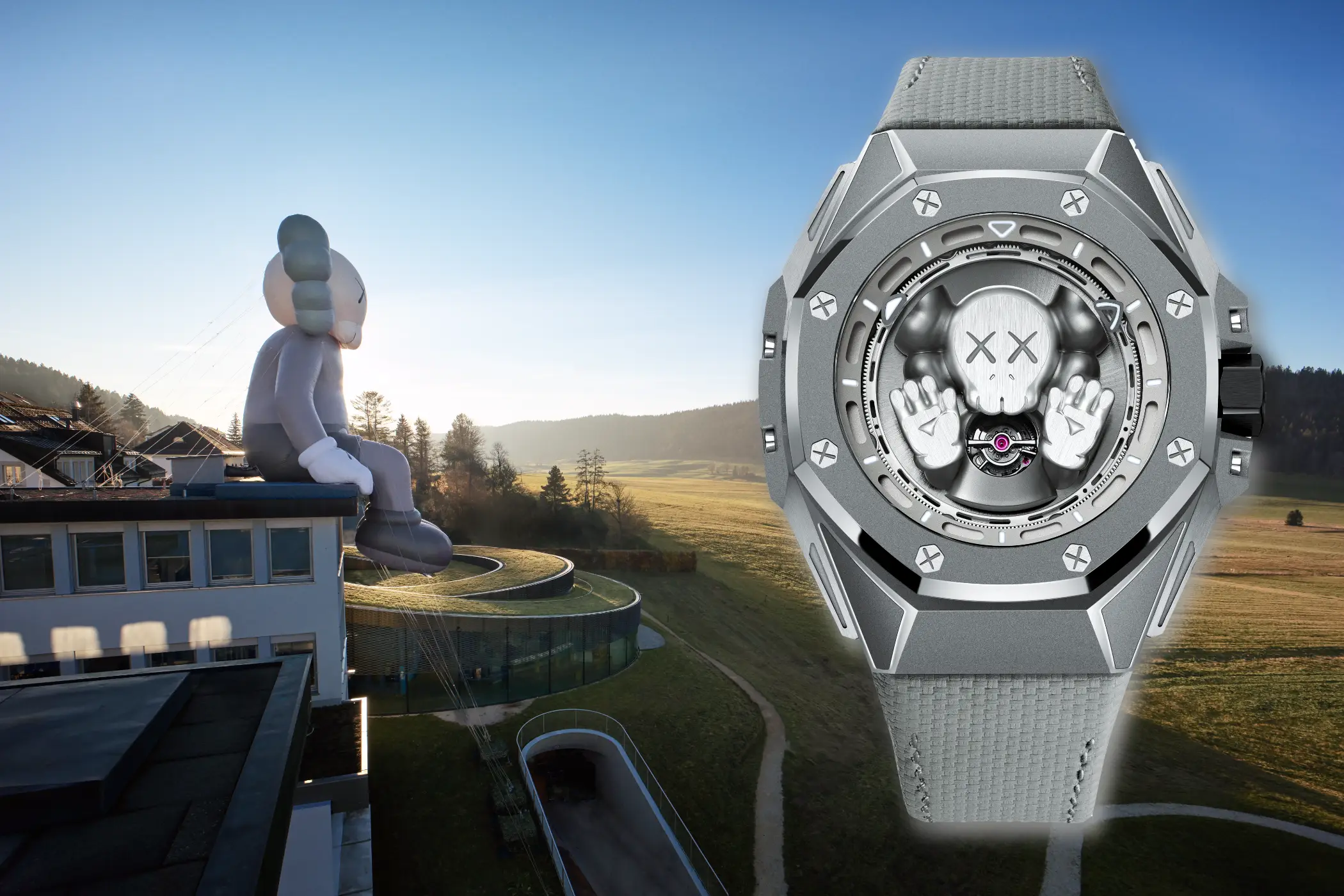 Audemars Piguet x KAWS Royal Oak Concept Tourbillon Companion