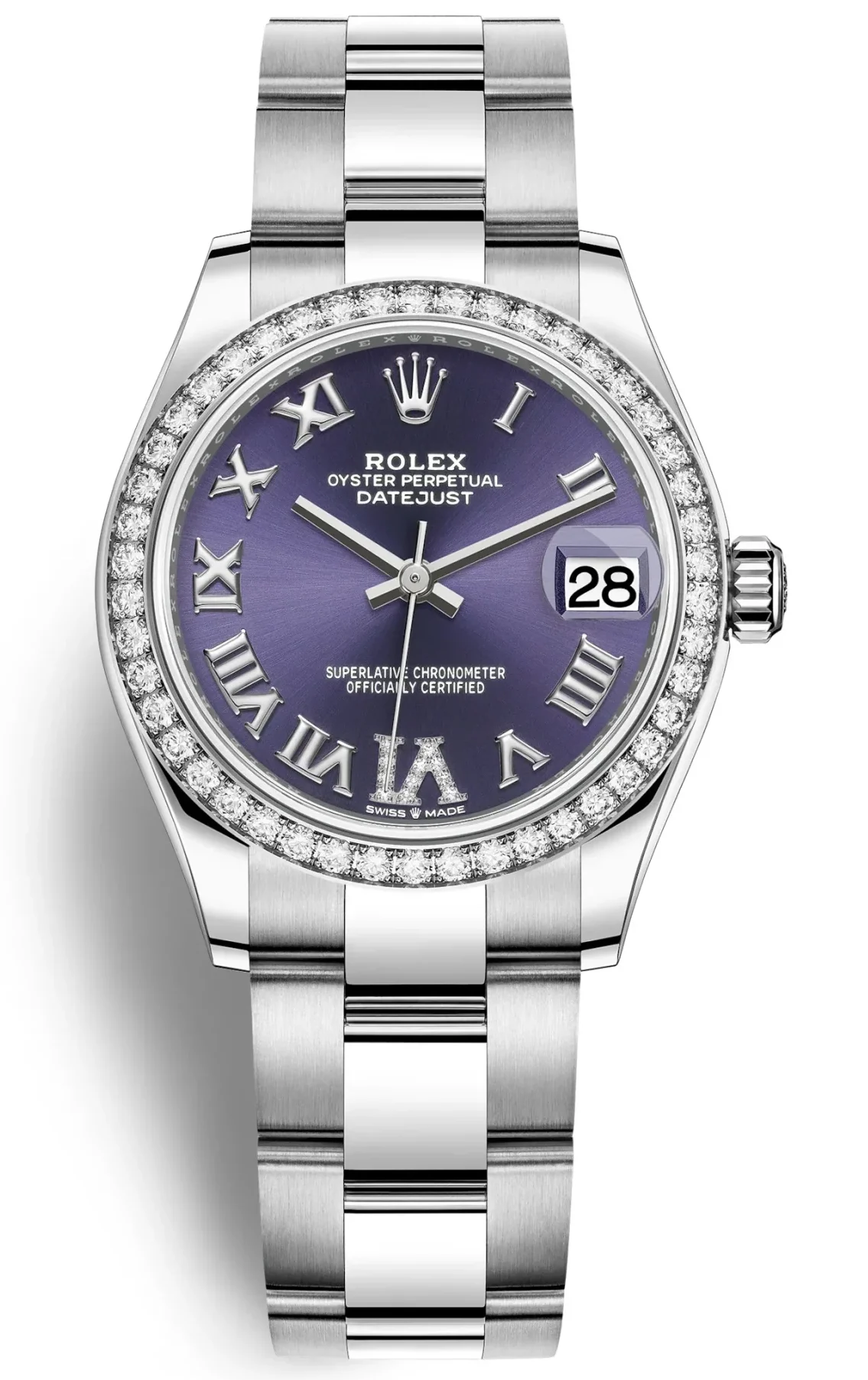 Rolex Datejust 31mm Steel and White Gold