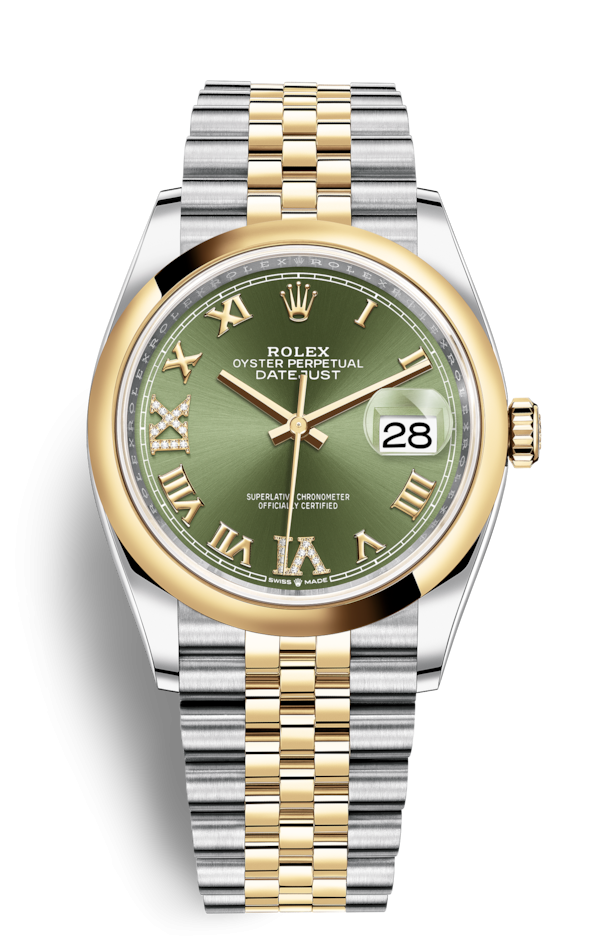 Rolex Datejust 36mm Steel and Yellow Gold